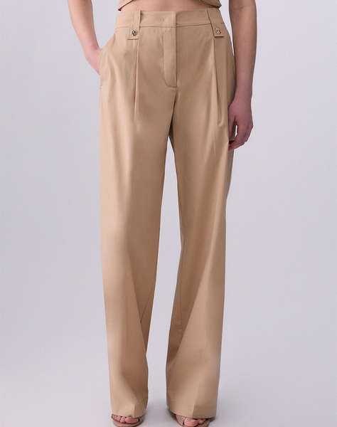LIU JO BLACK_CA6C70_PANTALONE DRITTO WOMEN''S TROUSERS