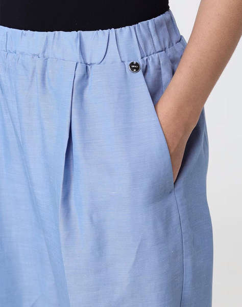 LIU JO WHITE_WA6C62_PANT.TS TPOTF LUNGO CLEAR SKY WOMEN''S TROUSERS