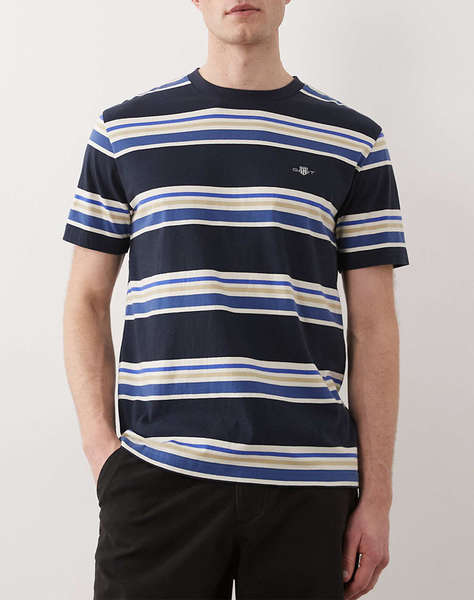 GANT BLOUSE ΚΜ MULTISTRIPE SS TSHIRT