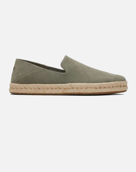 TOMS VTVR GRY SUEDE MN SANTGO ESP