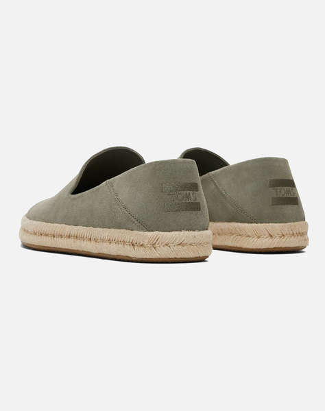 TOMS VTVR GRY SUEDE MN SANTGO ESP
