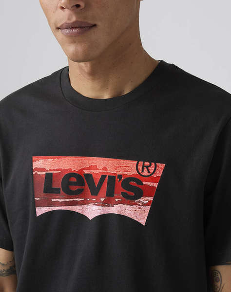 LEVIS GRAPHIC CREWNECK TEE BLACKS