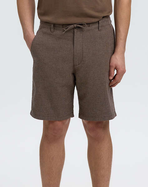 SELECTED SLMREGULAR-BRODY LINEN BLD SHORTS NOOS
