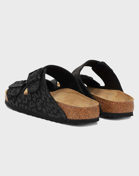 BIRKENSTOCK S26 SYNTHETICS ARIZONA SYN LEO BLACK 35 - 43 NARROW SEASONAL WOMEN''S SHOE