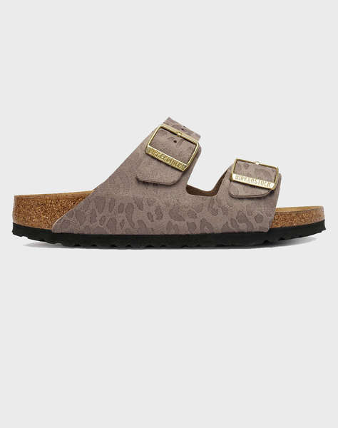 BIRKENSTOCK S26 SYNTHETICS ARIZONA SYN LEO GRAY TAUPE 35 - 43 NARROW SEASONAL WOMEN''S SHOE