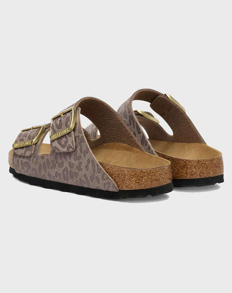 BIRKENSTOCK S26 SYNTHETICS ARIZONA SYN LEO GRAY TAUPE 35 - 43 NARROW SEASONAL WOMEN''S SHOE