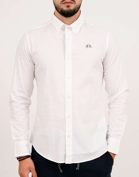 LA MARTINA РИЗА ΜΜ MAN SHIRT L/S POPLIN