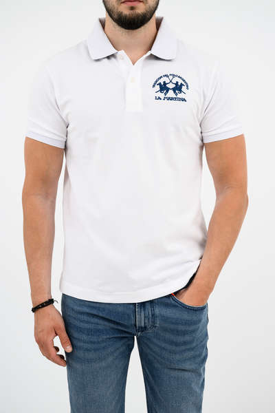 LA MARTINA БЛУЗА POLO KM MAN POLO S/S PIQUET STRETCH