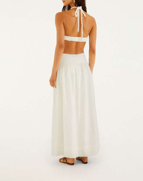 FARM RIO COAST STARS OFF-WHITE MAXI DRESS-COAST STARS OFF-WHITE