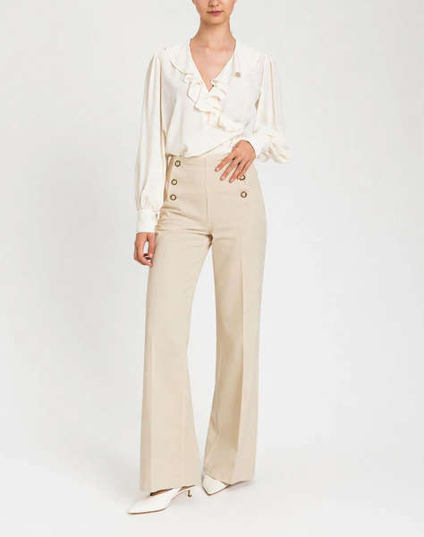 TWINSET TROUSERS GIN