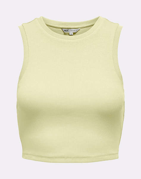 ONLY ONLVILMA S/L CROPPED TANK TOP JRS NOOS
