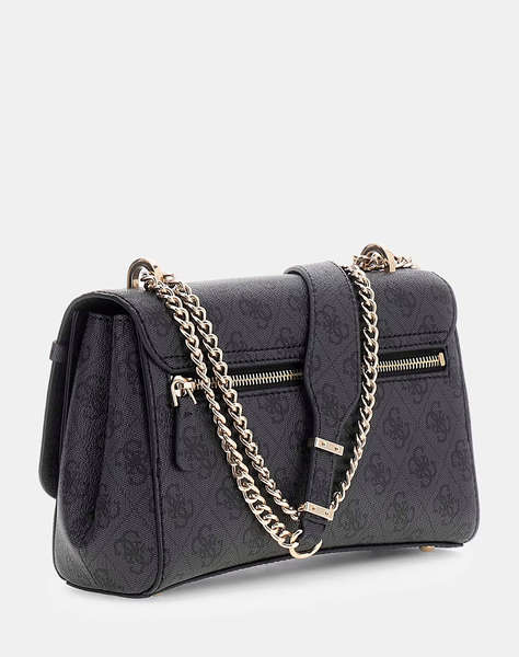 GUESS LEONA LOGO CONVRTBL XBODY FLAP ДАМСКА ЧАНТА
