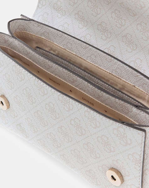 GUESS LEONA LOGO CONVRTBL XBODY FLAP ДАМСКА ЧАНТА