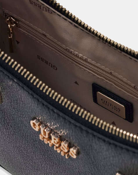 GUESS LEONA LOGO SHOULDER BAG ДАМСКА ЧАНТА