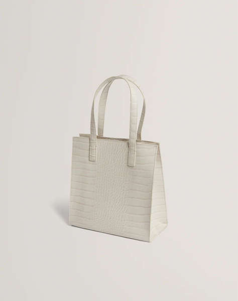 TED BAKER WENONAA Croc Effect Small Icon Bag