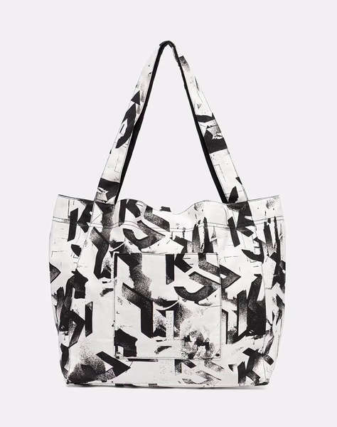 KARL LAGERFELD JEANS KLJ EW REVERSIBLE SHOPPER MONO