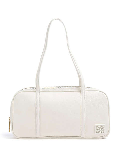 TED BAKER AMYLEE Double Zip Leather Bowler Bag