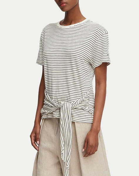 TOMMY HILFIGER CO SLUB KNOT SS TEE