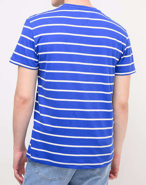 TOMMY JEANS TJM REG STRIPE SS TEE EXT