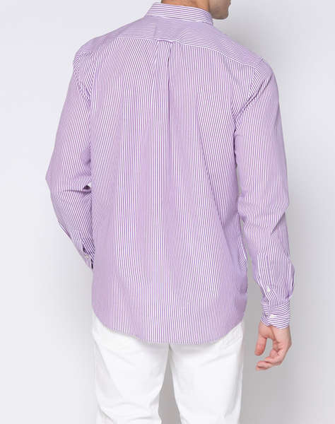 THE BOSTONIANS РИЗА ACORN POPLIN REGULAR FIT Stripe POPLIN Button-down Regular Fit