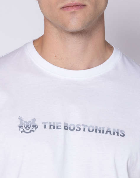 THE BOSTONIANS BLOUSE T-SHIRT TWO-TONE LOGO REGULAR