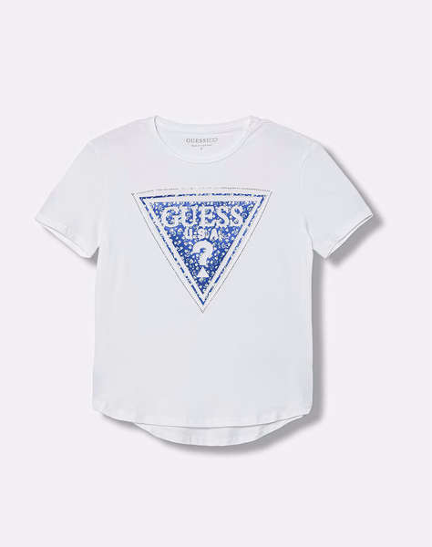 GUESS HIGH LOW SS T-SHIRT CHILDREN''S GIRL''S T-SHIRT