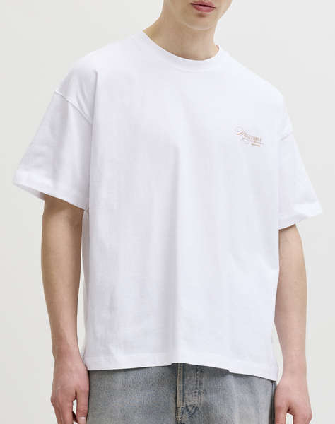 JACK & JONES JORSANREMO BACK TEE SS CREW NECK SN