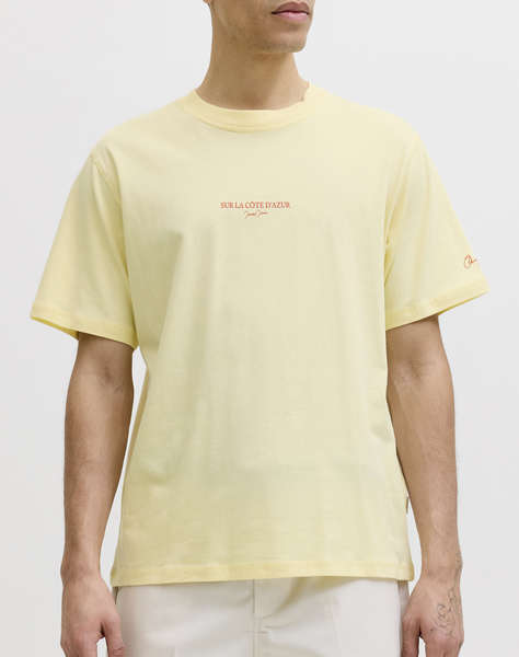 JACK&JONES JORHYERES BACK ELEMENT TEE SS CREW