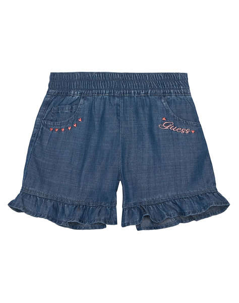 GUESS LYOCELL SHORTS CHILDREN''S SHORTS GIRL