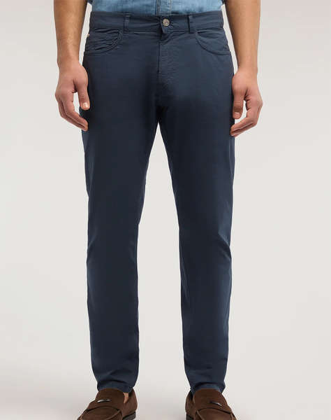 TRUSSARDI 5 POCKET 370 CLOSE - LIGHT POPLIN