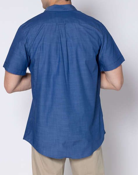 THE BOSTONIANS РИЗА REGULAR FIT Plain SLUB Button-down Regular Fit