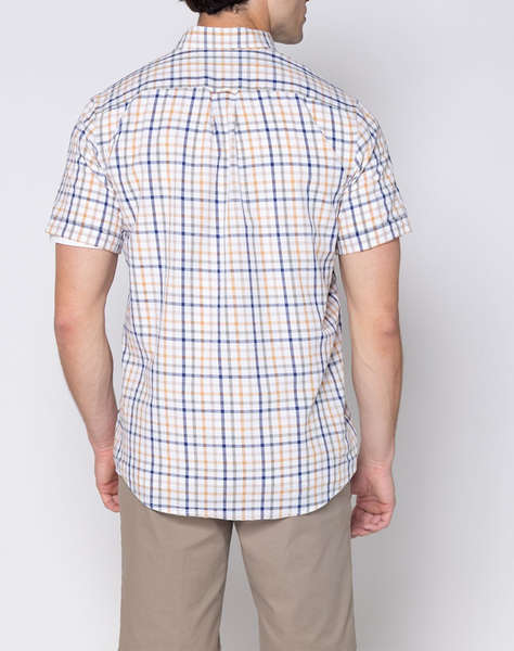 THE BOSTONIANS РИЗА MAVERICK SEERSUCKER REGULAR Button-down Regular Fit