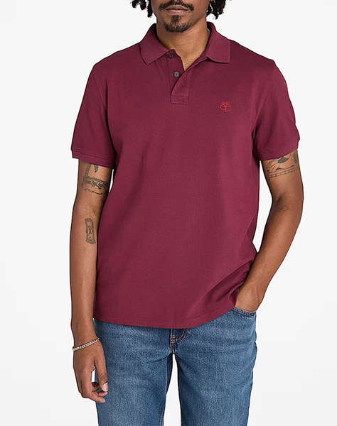 TIMBERLAND Pique Short Sleeve Polo