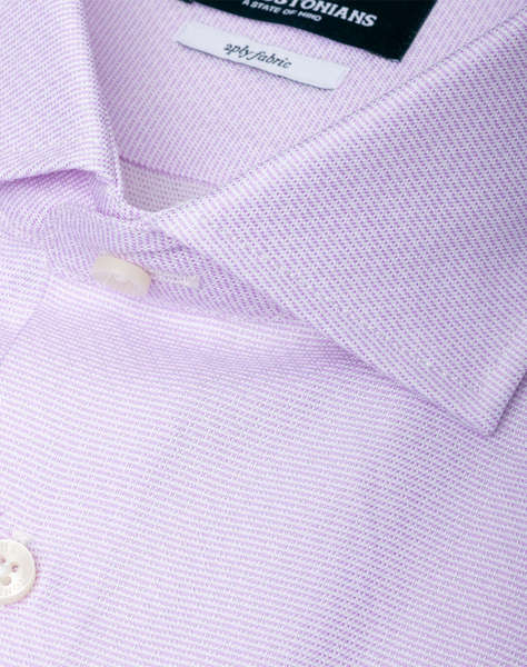 THE BOSTONIANS РИЗА DOBBY CUSTOM FIT Semi-Rex Custom Fit