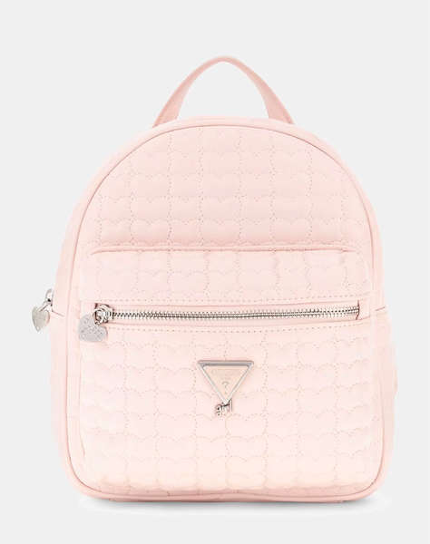 GUESS HEART QUILTED BACKPACK GIRL''S CHILDREN''S BAG