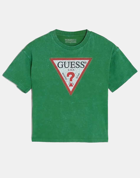 GUESS GMT DYE OVERSIZE SS T-SHIRT BLOUSE CHILDREN BOY