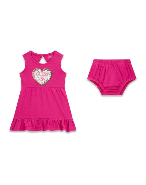 GUESS SET SL DRESS+PANTIE GIRL''S DRESS
