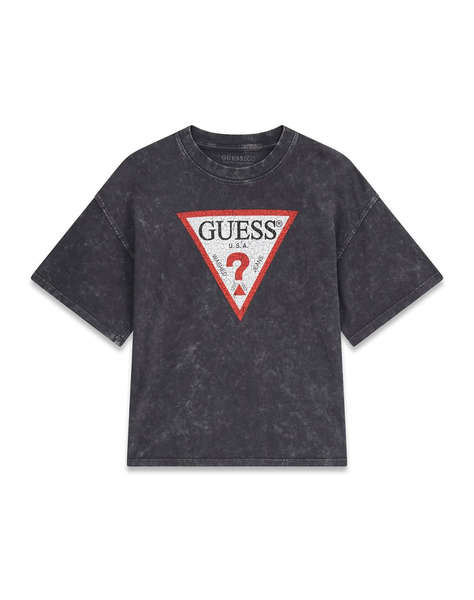 GUESS GMT DYE OVERSIZE SS T-SHIRT BLOUSE CHILDREN BOY