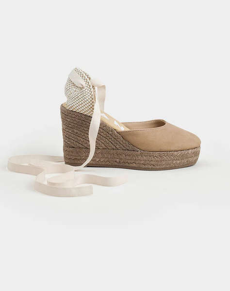 MANEBI W 1.6 WV, HAMPTONS , WEDGE ESPADRILLES, VINTAGE TAUPE ON TONE