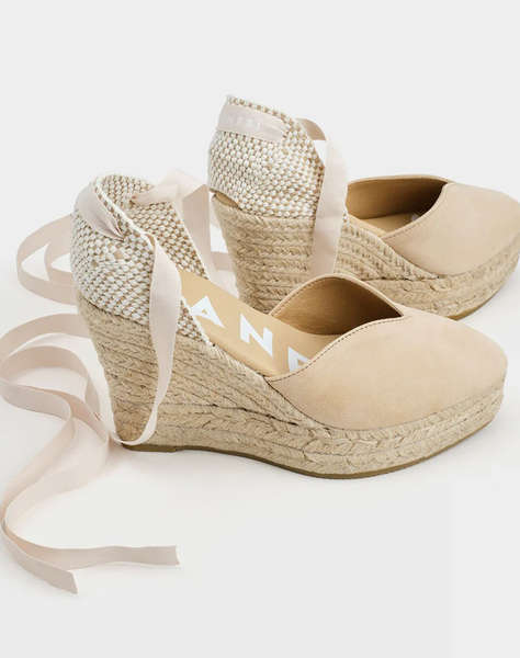 MANEBI M 1.1 WH, HAMPTONS HEART-SHAPED WEDGE ESPADRILLES