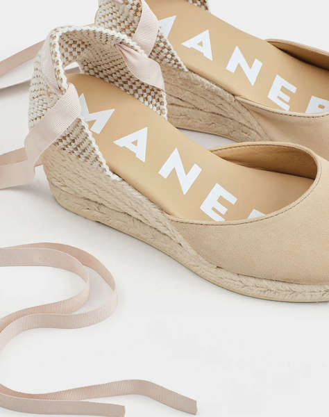 MANEBI M 1.1 WL, HAMPTONS LOW WEDGE ESPADRILLES,