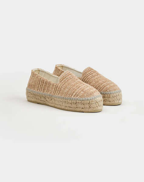 MANEBI H 1.5 D0, DOUBLE SOLE ESPADRILLES, NATURAL