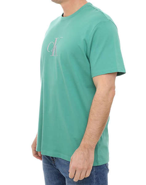 CALVIN KLEIN SS 30S DISTRESS MONOGRAM GRAPHIC