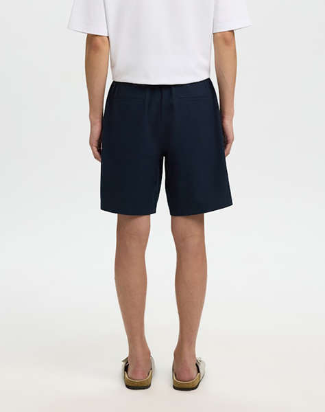 SELECTED SLMKARL-SEERSUCKER REGULAR SHORTS NOOS