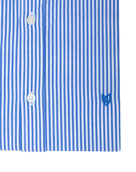 THE BOSTONIANS РИЗА ACORN POPLIN REGULAR FIT Stripe POPLIN Button-down Regular Fit