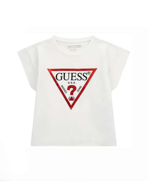 GUESS CROPPED SS TSHIRT_CORE БЛУЗА CHILD GIRL