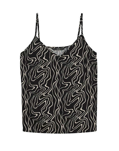 VERO MODA VMEASY JOY V-NECK SINGLET WVN GA