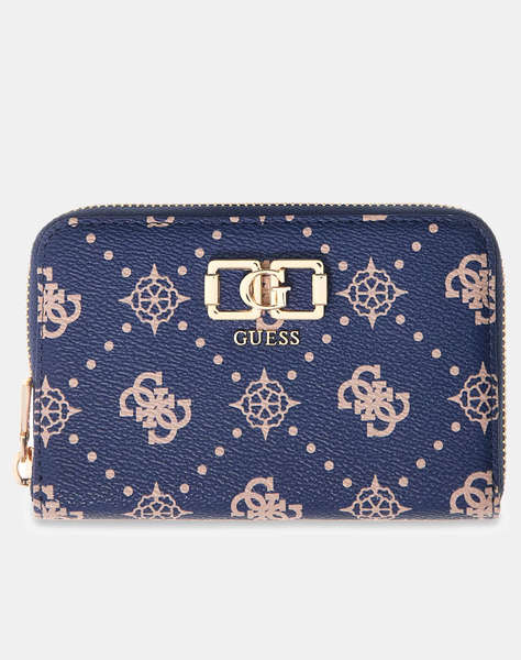 GUESS EMELIE LOGO SLG MED ZIP AROUND ДАМСКИ АКСЕСОАРИ
