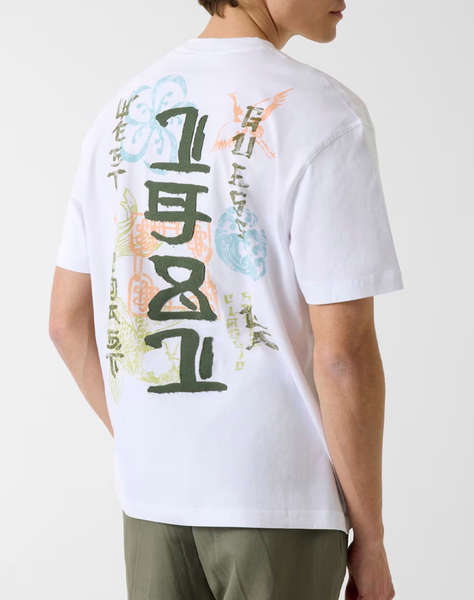 GUESS CN SS JAPAN SIGNS OVERSIZE TEEMEN''S BLOUSE
