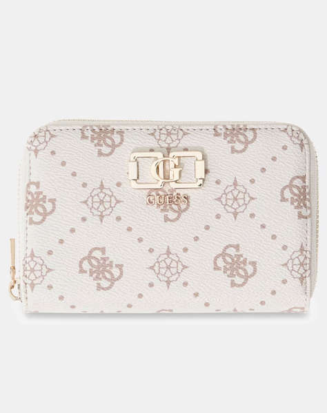GUESS EMELIE LOGO SLG MED ZIP AROUND ДАМСКИ АКСЕСОАРИ